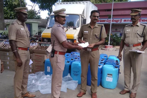 liquor confiscated